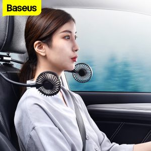 Quạt Baseus Blustery với 2 đầu làm mát giúp điều hoà không khí trong xe